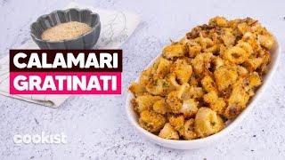 CALAMARI GRATINATI al forno: CROCCANTI e SUPER SAPORITI! 