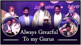 Always Thankful to my Gurus - Madishetty RajGopal || Hybiz Media Awards 2021