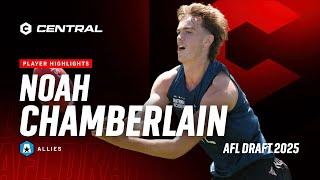 Race to #1: Noah Chamberlain Player Highlights | 2025 AFL Draft