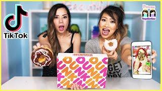 TikTok Master Prank us to Make DIY Donuts! We Failed! She HACKS our TIK TOK!