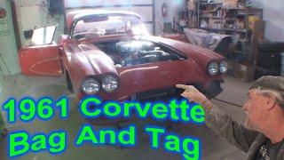 1961 Corvette - Part 2 - Dismantling The Car For Paint