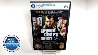 GTA IV: The Complete Edition (GTA 4 & Episodes from Liberty City) - PC Unboxing