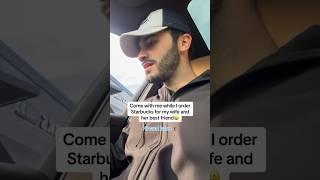 Come with me while I order Starbucks for my wife and her best friend 