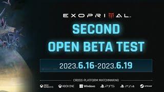 Exoprimal Game Open Beta Test Demo Gameplay PS5