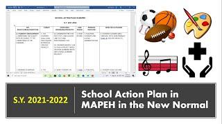 School Action Plan in MAPEH in the New Normal