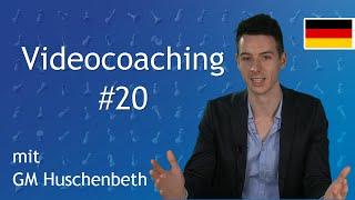 Videocoaching #20: Stefanov (2376) - Bachstein (2025) | Schach-Training