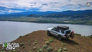 The most EPIC view | Overlanding and camping near Kamloops | 4th Gen 4Runner Overlanding | S5/E6