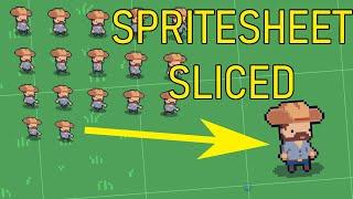 Unity Sprite sheet Slice - How to slice a sprite sheet in Unity