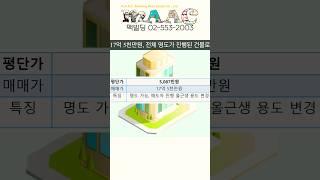 군자역 역세권 10억대 근생건물 #맥빌딩 #역세권 #근생건물 #꼬마빌딩
