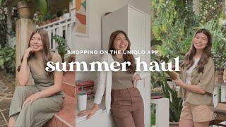 UNIQLO App Summer Outfits with Sofia Manzano