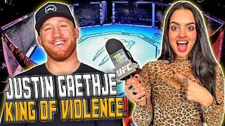 Justin Gaethje WILDEST interview LOL | UFC 313