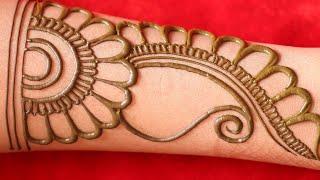 perfect arabic mehndi design || latest design of mehndi || easy and beautiful henna mehndi | mehendi