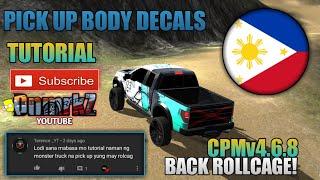 RqestD||Pick up DecalsXSemi|MonsterTruck//With back Rollcage//Car parking multiplayer