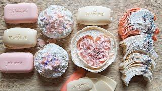 ASMR soap crushing with starch | crunchy soap with starch | crushing soap boxes