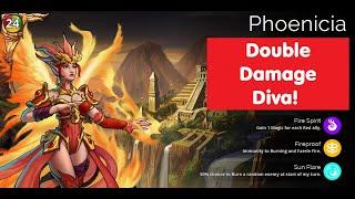 Gems of War Focus on Phoenicia best teams guide and strategy