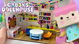 Den Bastelzimmer von Baby Box bauen! | GABBYS DOLLHOUSE