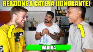 REAZIONE A CATENA (IGNORANTISSIMO) con Awed & Dadda - NON HO MAI VISTO DELLE PERSONE COSÌ STUPIDE!