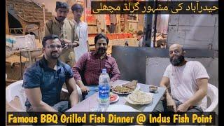 Famous BBQ Grilled Fish Dinner at Indus Fish Points Hyderabad