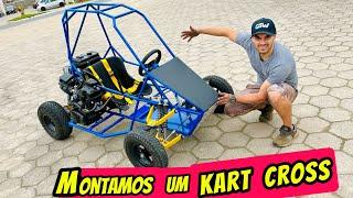 Montamos um KART CROSS  com MOTOR de TITAN 150