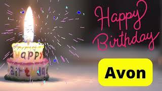 Happy birthday Avon video