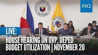 LIVE: House hearing on OVP, DepEd budget utilization | PART 2