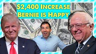 $2,400 INCREASE To Social Security: Bernie Sanders PRAISING Trump’s Plan?!?