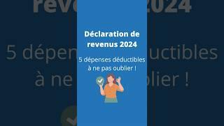 Impôts : les dépenses à déclarer