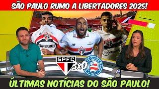 ZUBELDIA DEU NÓ TÁTICO NO CENI! | SPFC ANIQUILOU O BAHIA | 3X0 SÃO PAULO RUMO A LIBERTADORES 2025