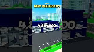 Building The New Race Dealership in Car Dealership Tycoon! #cardealershiptycoon #roblox