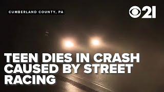 Teen killed in street-racing crash on I-81 in Cumberland County: PSP