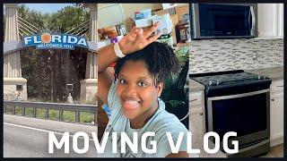 MOVING VLOG - TENNESSEE TO FLORIDA | FIRST TOWNHOME 2021 | MAHOGANY LOCS