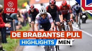 Favourites Exchange Blows On Brutal Circuit | De Brabantse Pijl 2022 Men's Highlights