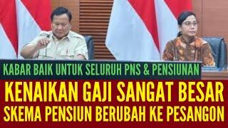 DUA KABAR BAIK UNTUK SELURUH PNS DAN SELURUH PENSIUNAN PNS | KENAIKAN KESEJAHTERAAN AKAN DIUMUMKAN!