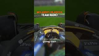 McLaren's HILARIOUS Team Radio To Piastri While He Spins  #formula1 #mclaren  #australiangrandprix