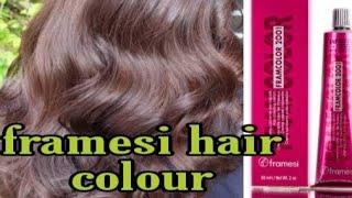 Framesi Hair color at home (colour  framesi