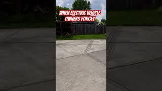 When EV owners forget #electric #lol #funny #shorts