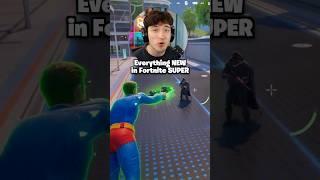 Everything NEW in Fortnite SUPER!