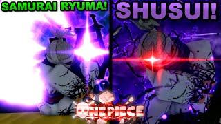 Becoming Ryuma (Shusui Katana!) In A One Piece Game... Here's What Happened