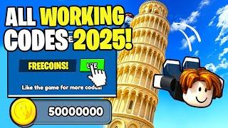 *NEW* ALL WORKING CODES FOR CLIMB AND JUMP TOWER IN 2025! ROBLOX CLIMB AND JUMP TOWER CODES