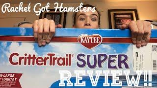 Kaytee Crittertrail SUPER Habitat Review Roborovski Hamster Cage 