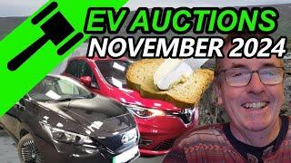 Nissan Leaf / Renault Zoe at UK trade UK Vehicle Auction, what prices are really like ! #ukevauction