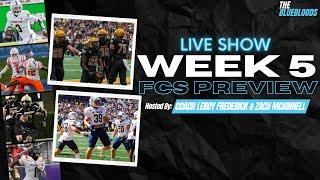 LIVE: Week 5 FCS Football Preview | The Bluebloods