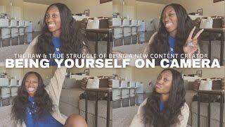 how to figure out if you are being an authentic youtuber & tips on how to be yourself on camera