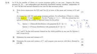 IAI CT3 (probability and Mathematical Statistics) Nov 13 Exam Review