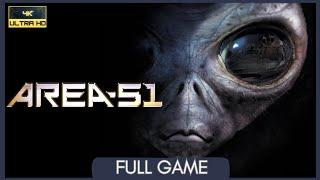 Area 51 | Full Game | No Commentary | PC | 4K 60FPS