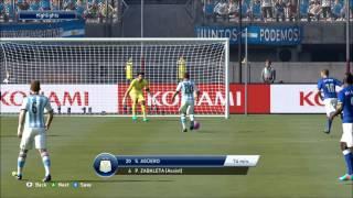 PES2015 Argentina Goal 1