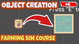 How To Create an Object Scene For a Farming Sim In Godot 4.3+