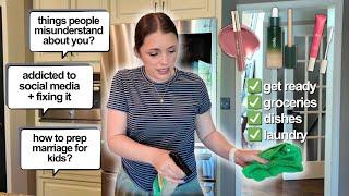 Chores & Chats   Let's be productive + chat! Misunderstood, social media issues, marriage + kids