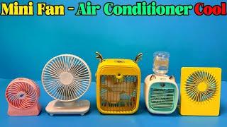 Mini Fan Humidifier - Air Conditioner Water Spray Fashion Fan | Unboxing And Review-Fan toys