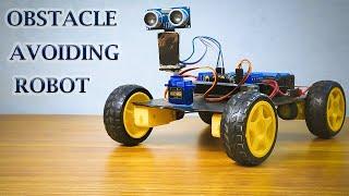 How to make Obstacle Avoiding Robot using Arduino !!